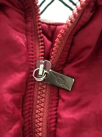 1980s GUCCI PINK PUFFER GILET VEST JACKET