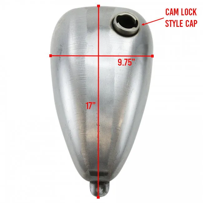 2.1 Gal.  Narrow Alien Chopper Gas Tank