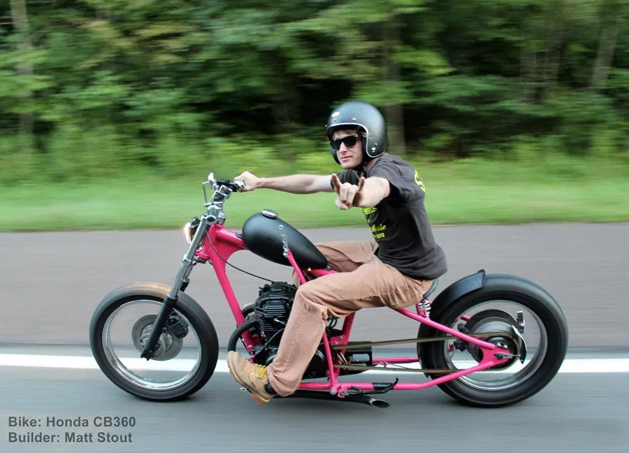 2.1 Gal.  Narrow Alien Chopper Gas Tank