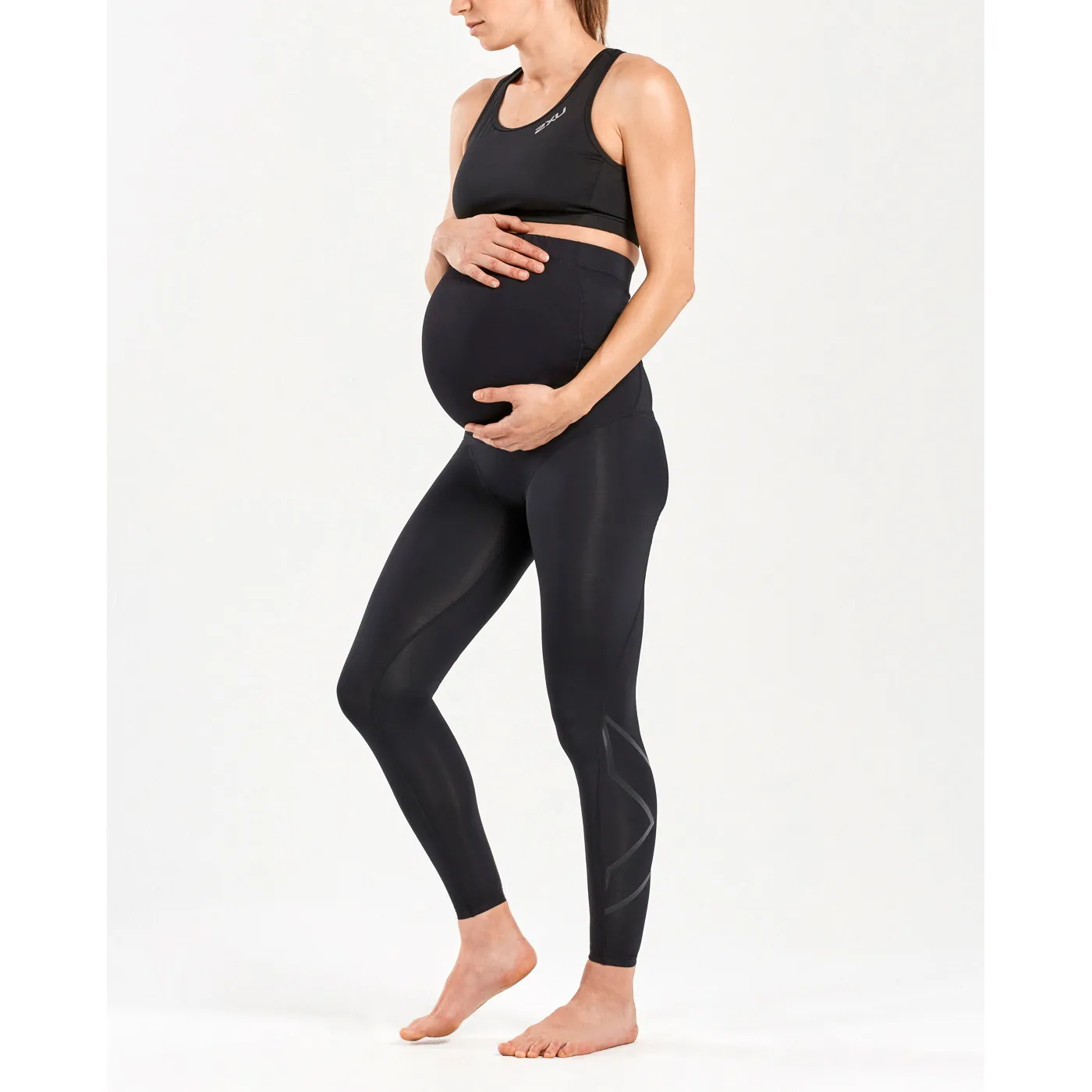 2XU Pre-Natal Sport Compression Tights Black/Nero | Buy 2XU Pre-Natal Sport Compression Tights Black/Nero here | Outnorth