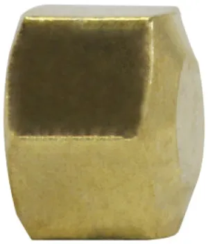 5/16" Lead Free Brass Compression Cap