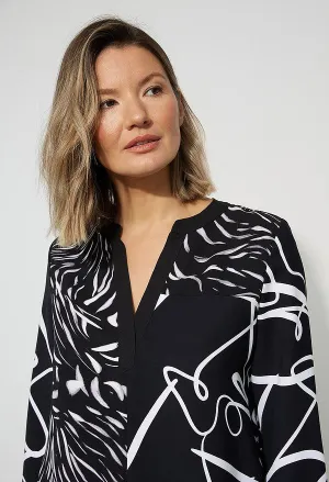 Abstract Print Tunic-1