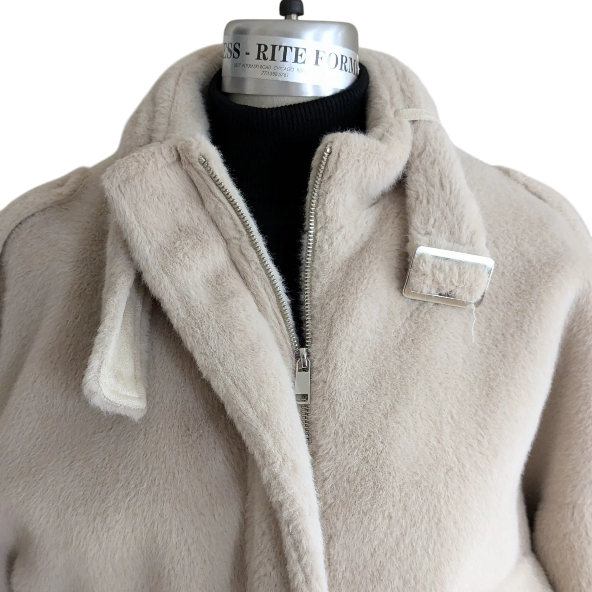 Akira Fuzzy Bomber Jacket Size Large