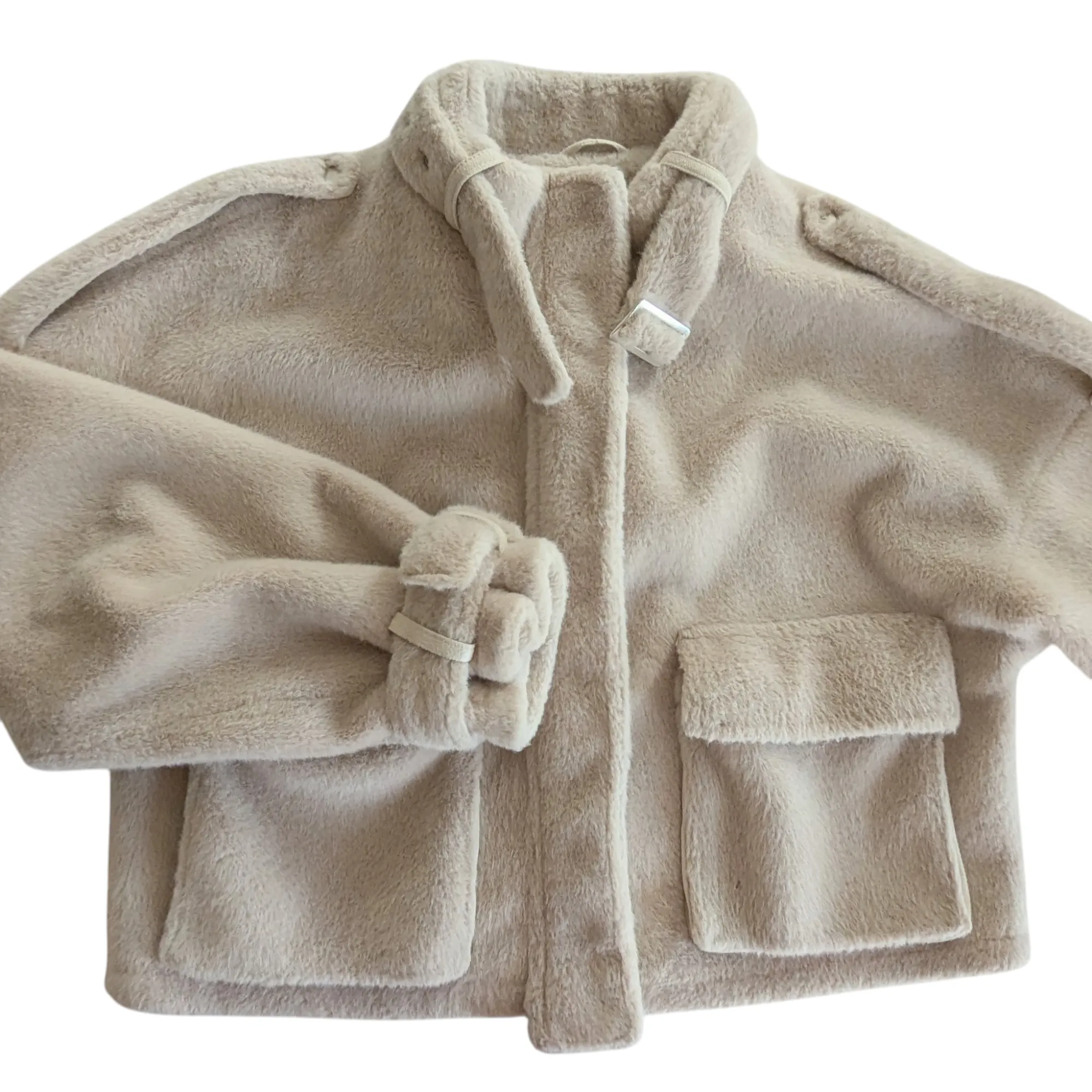 Akira Fuzzy Bomber Jacket Size Large
