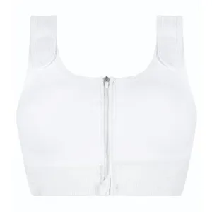 Amoena Pamela Seamless Surgical Bra White