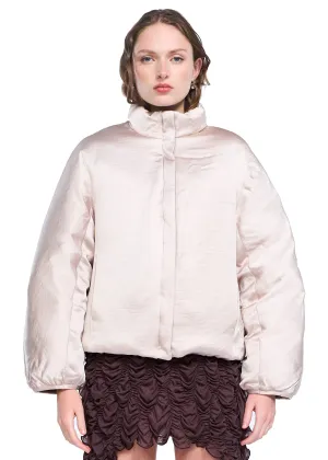ANGGAE Satin Reversible Duck Down Outer