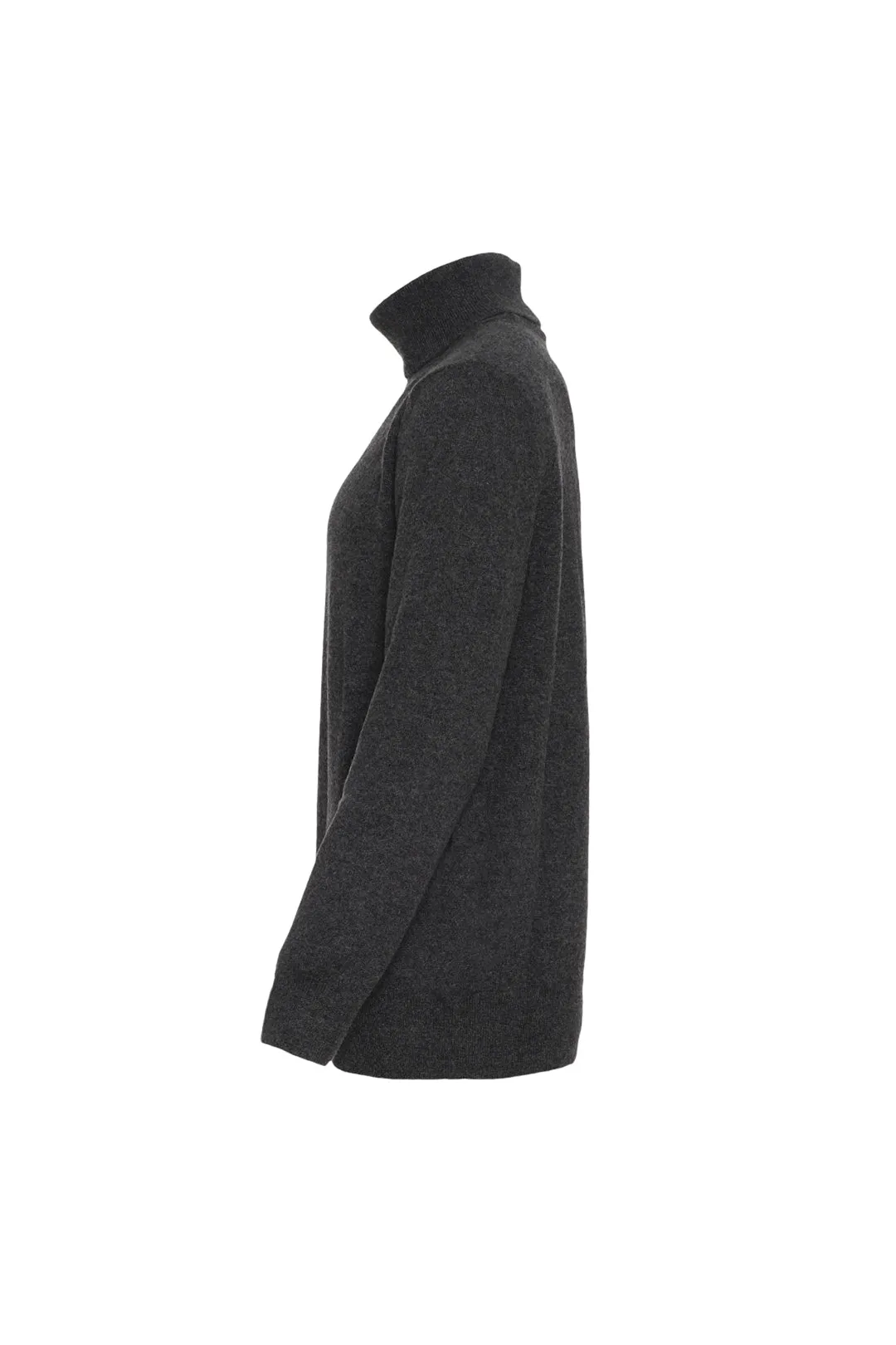 Anthracite Pure Cashmere Men's Sweater
