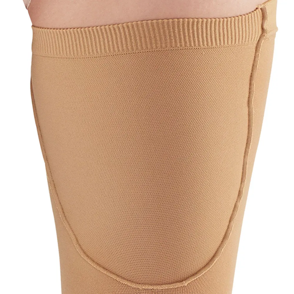 AW Style 320 Anti-Embolism Open Toe Thigh High Stockings - 18 mmHg