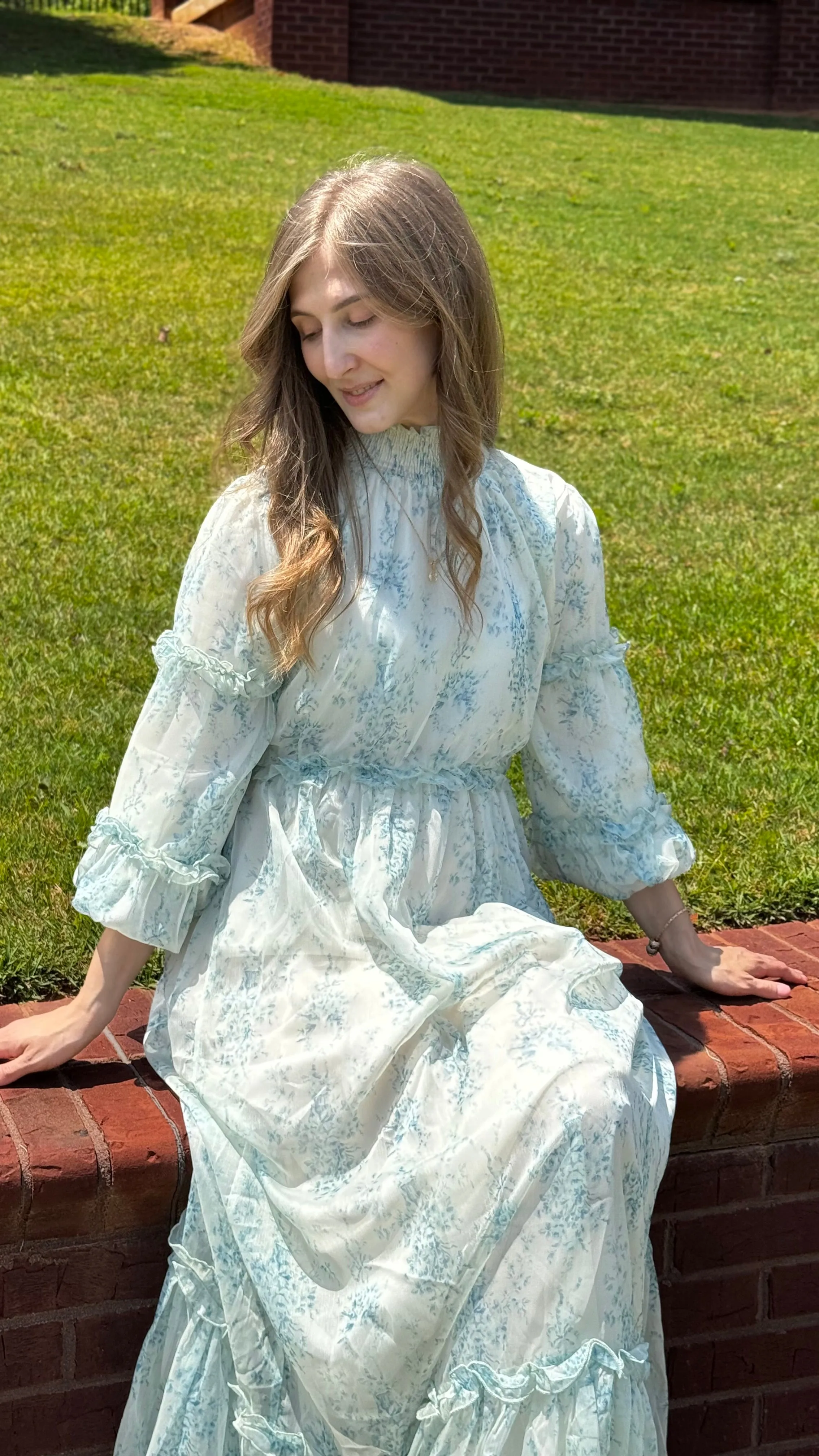 Barcelona Teal Maxi Dress