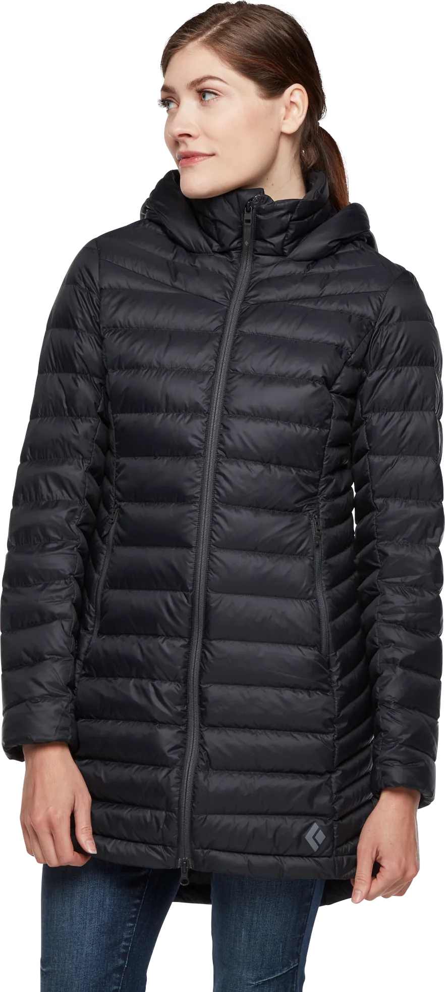 Black Diamond Women&#x27;s Access Full Length Down Parka Black | Buy Black Diamond Women&#x27;s Access Full Length Down Parka Black here | Outnorth