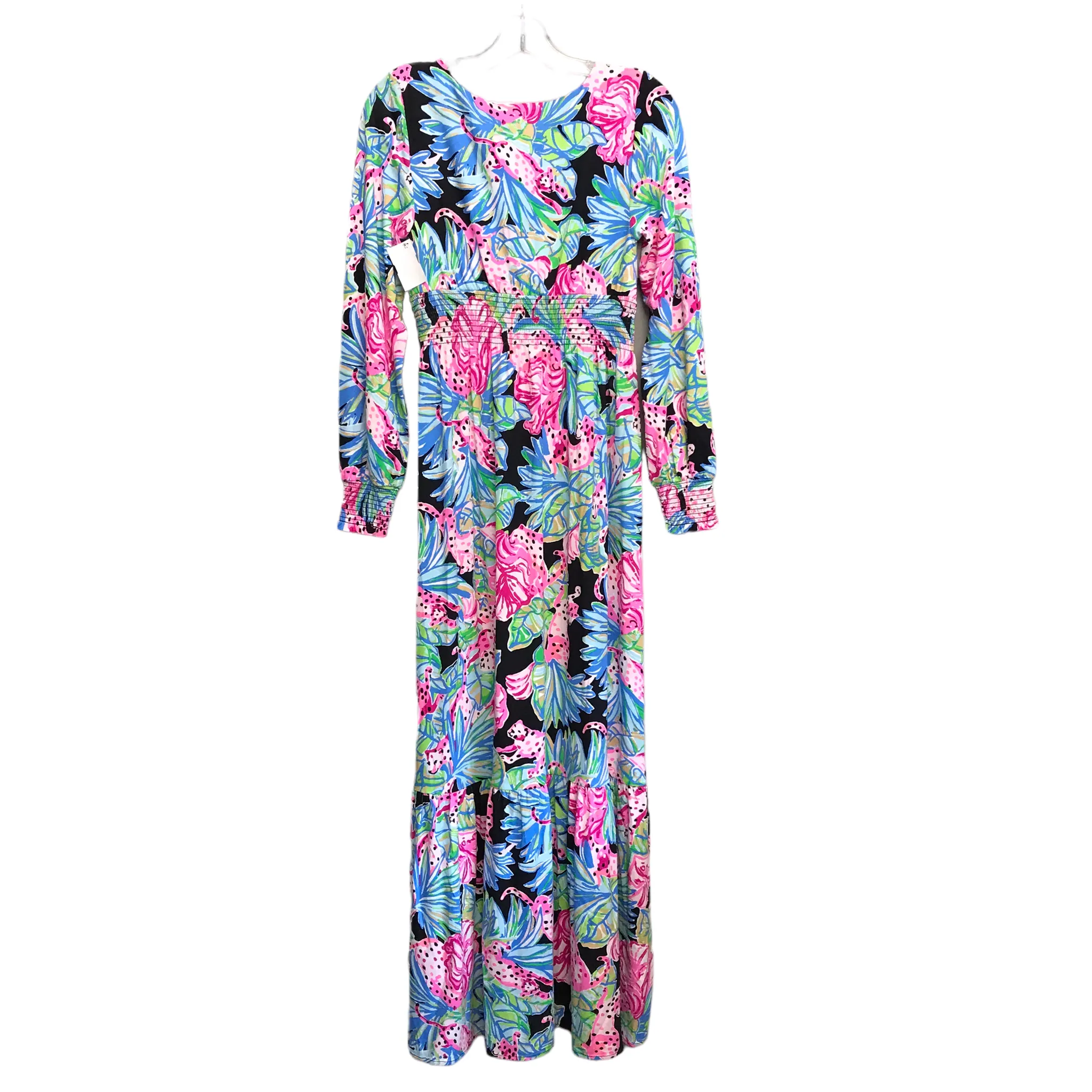 Blue & Pink Dress Casual Maxi By Lilly Pulitzer, Size: Xs
