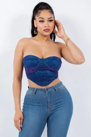 Blue Iridescence Top | Shimmering (C33)