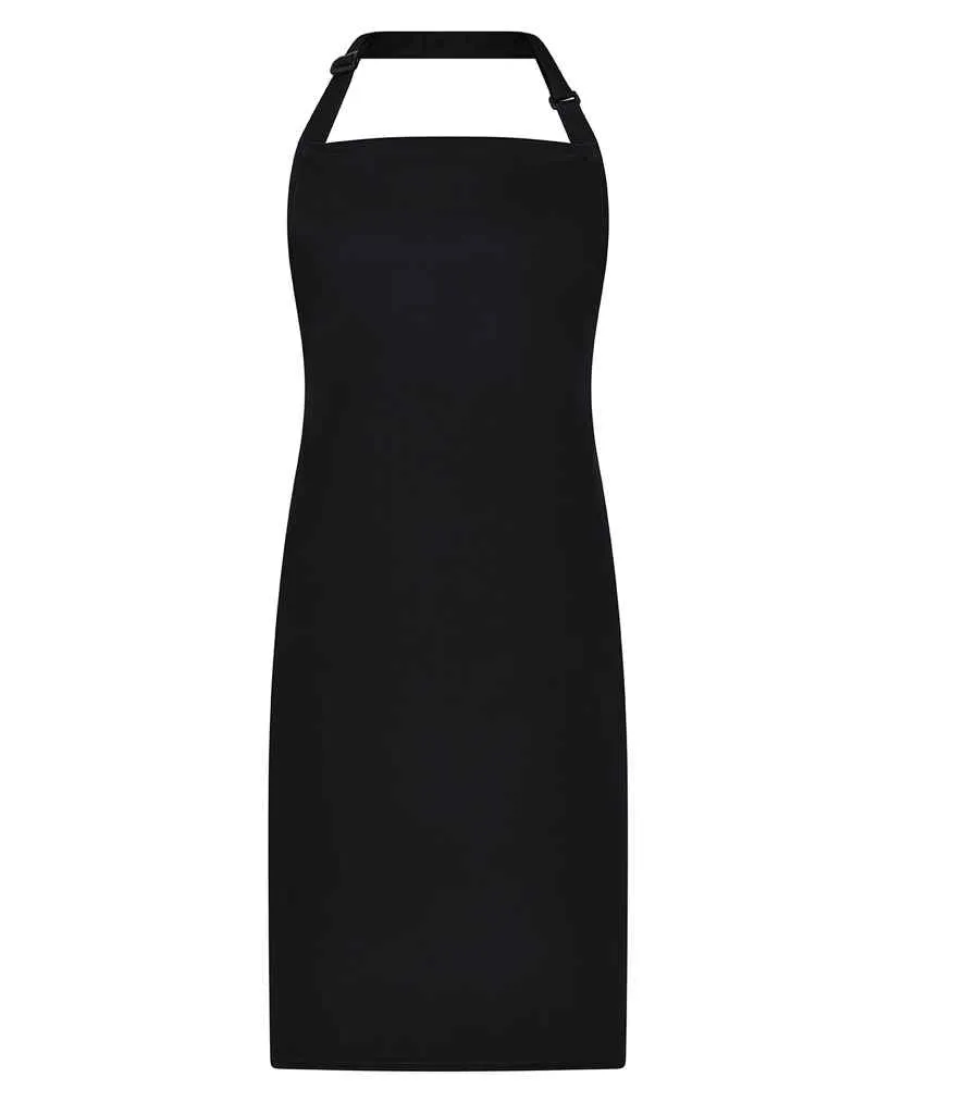 Brand Lab Adjustable Bib Apron | Black