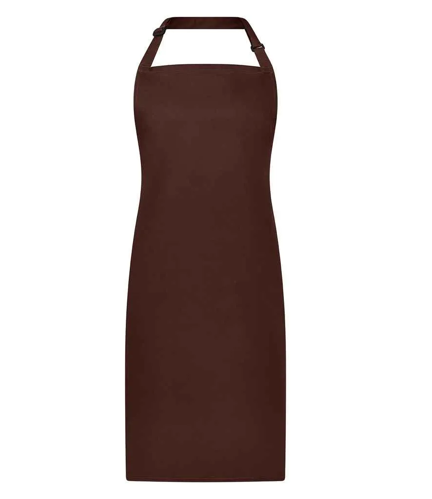 Brand Lab Adjustable Bib Apron | Brown