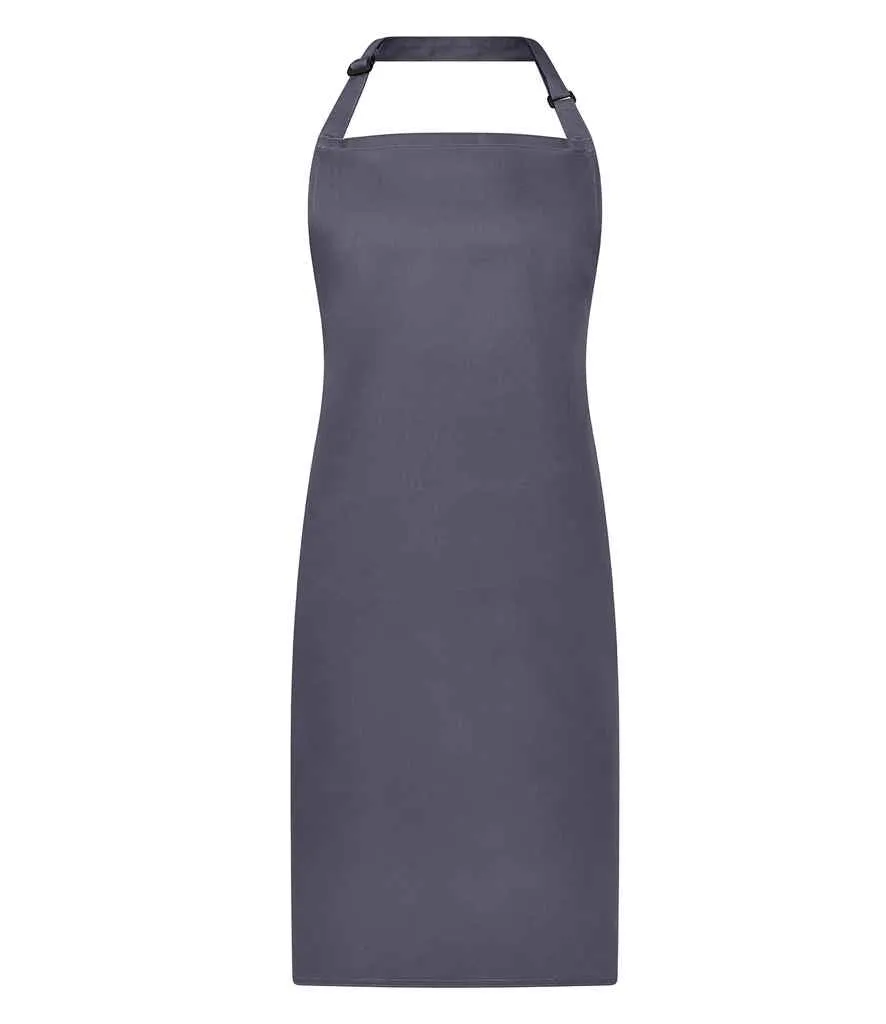 Brand Lab Adjustable Bib Apron | Steel