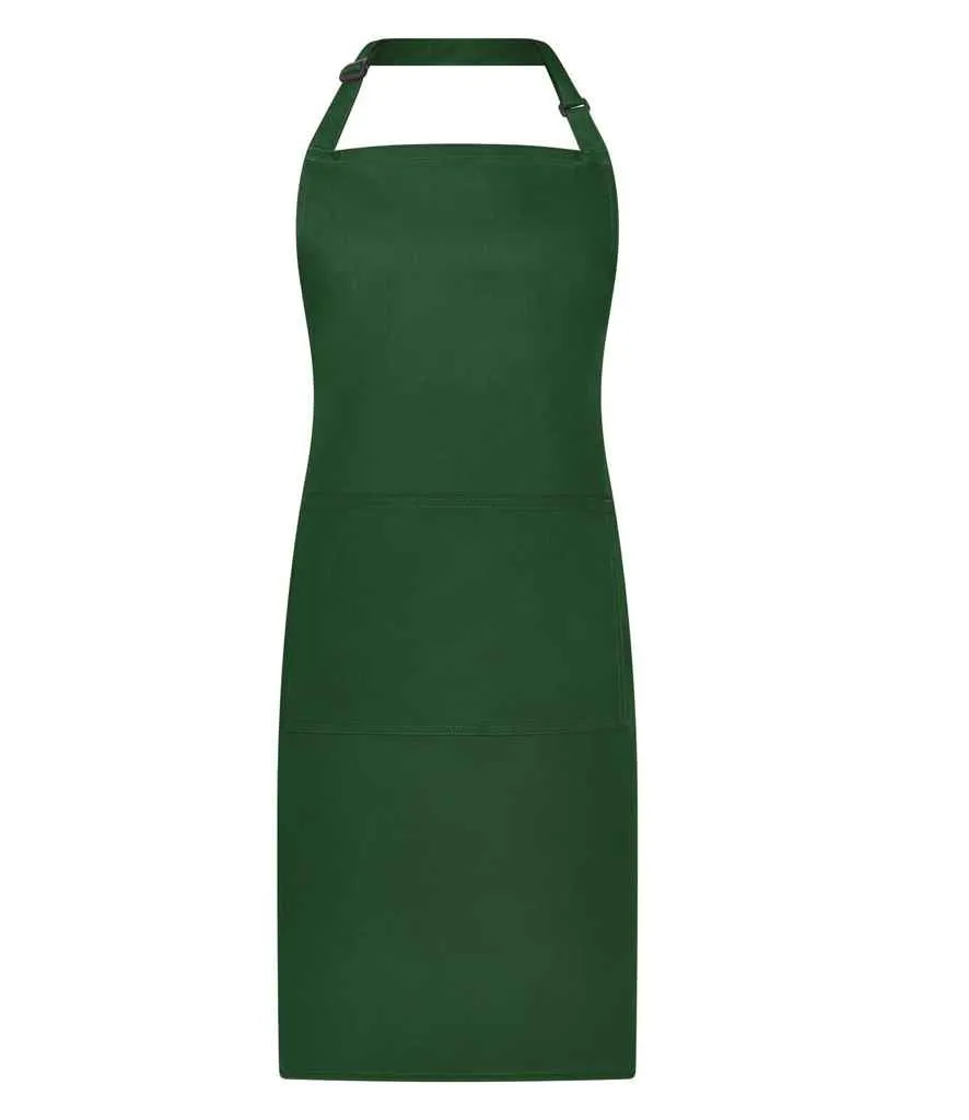 Brand Lab Adjustable Bib Pocket Apron | Forest Green