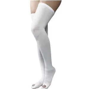 Cardinal Health 23640680 Thigh-Length Anti-Embolism Compression Stockings, 1 Pair