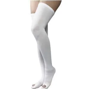 Cardinal Health 23640680 Thigh-Length Anti-Embolism Compression Stockings, 1 Pair