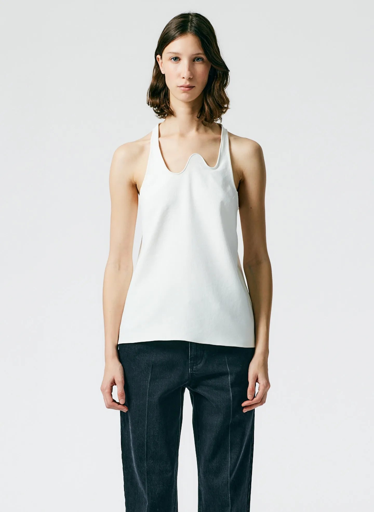 Chalky Drape Squiggly Tank