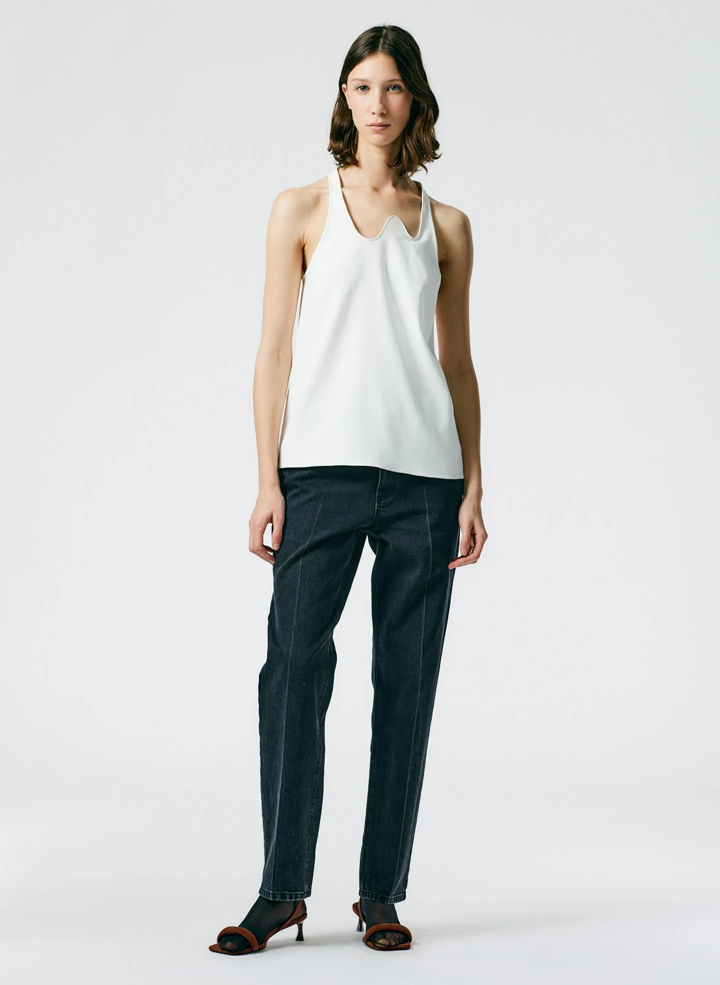 Chalky Drape Squiggly Tank