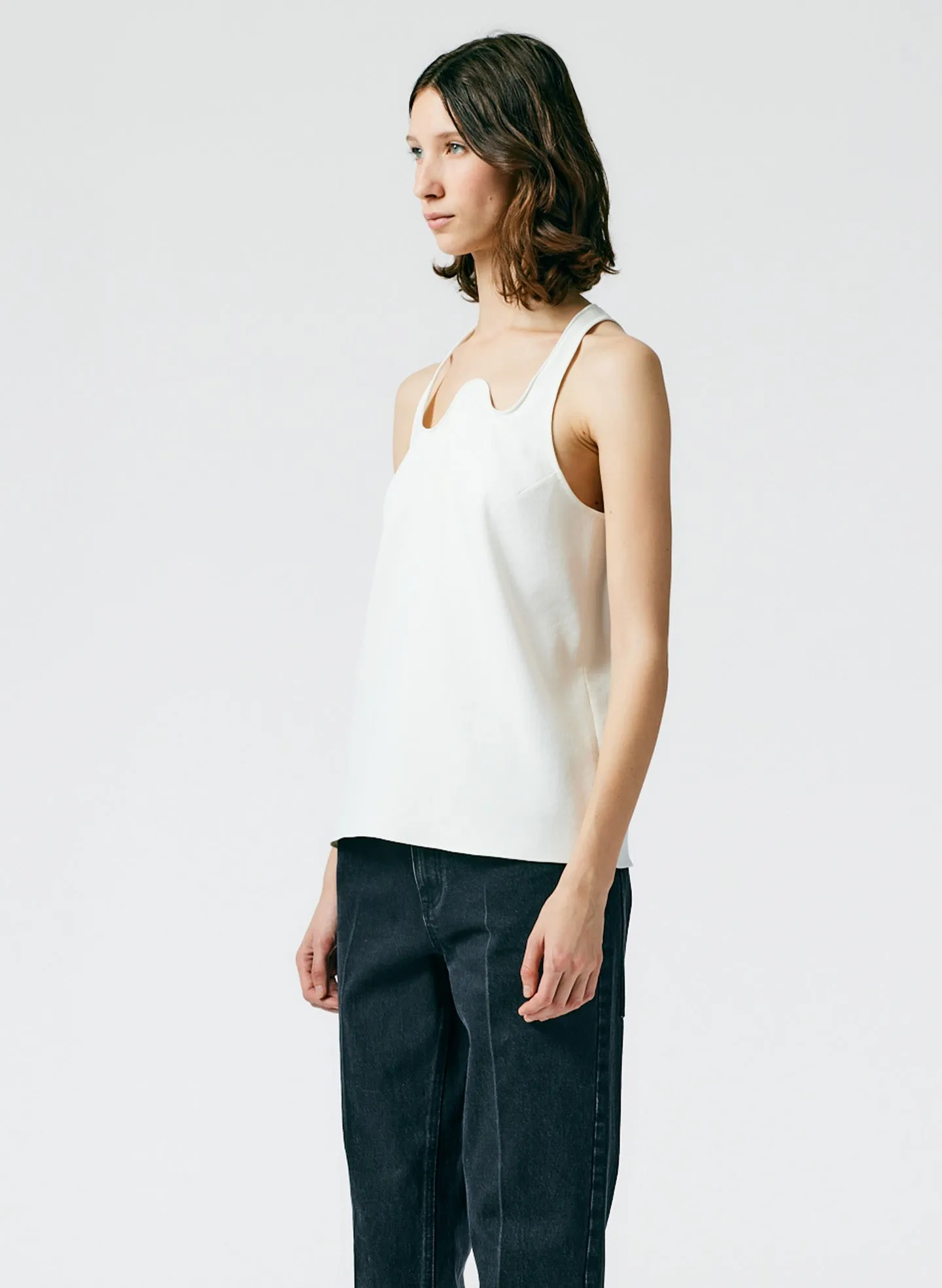 Chalky Drape Squiggly Tank
