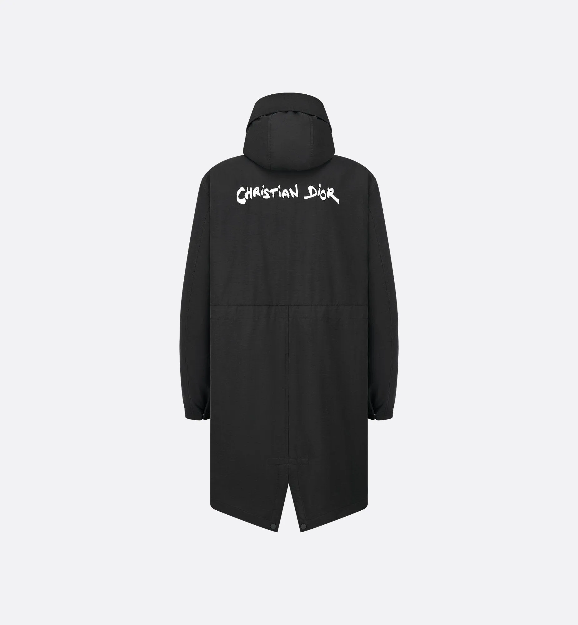 Christian Dior Tag Hooded Parka