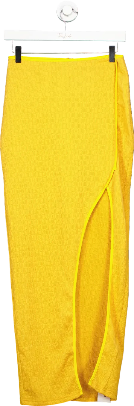 Cider Yellow Maxi Skirt UK M