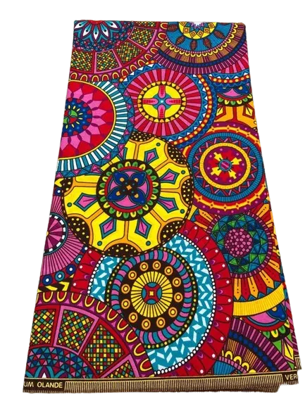Colourful African Print Dress