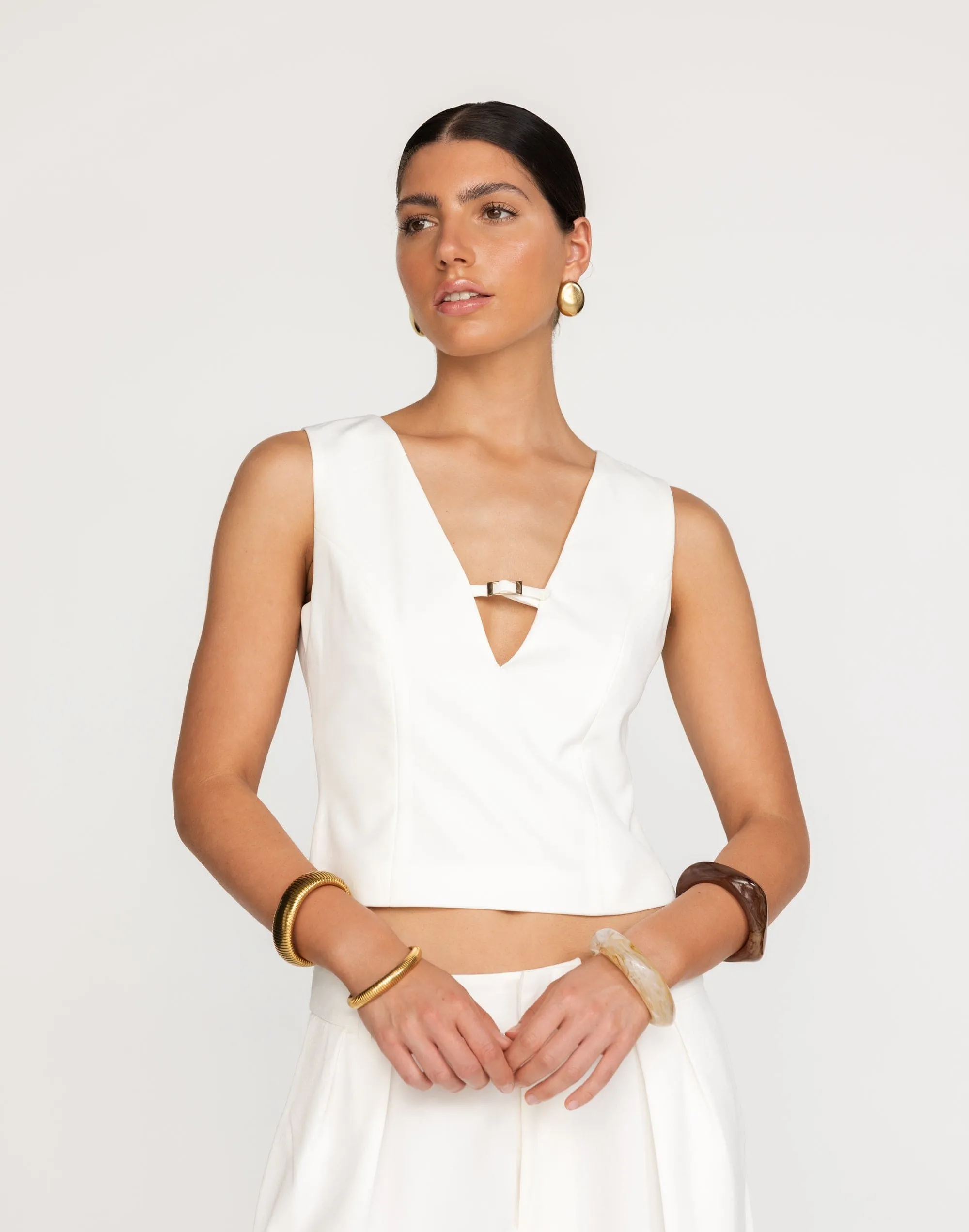 Cressida Top (White)