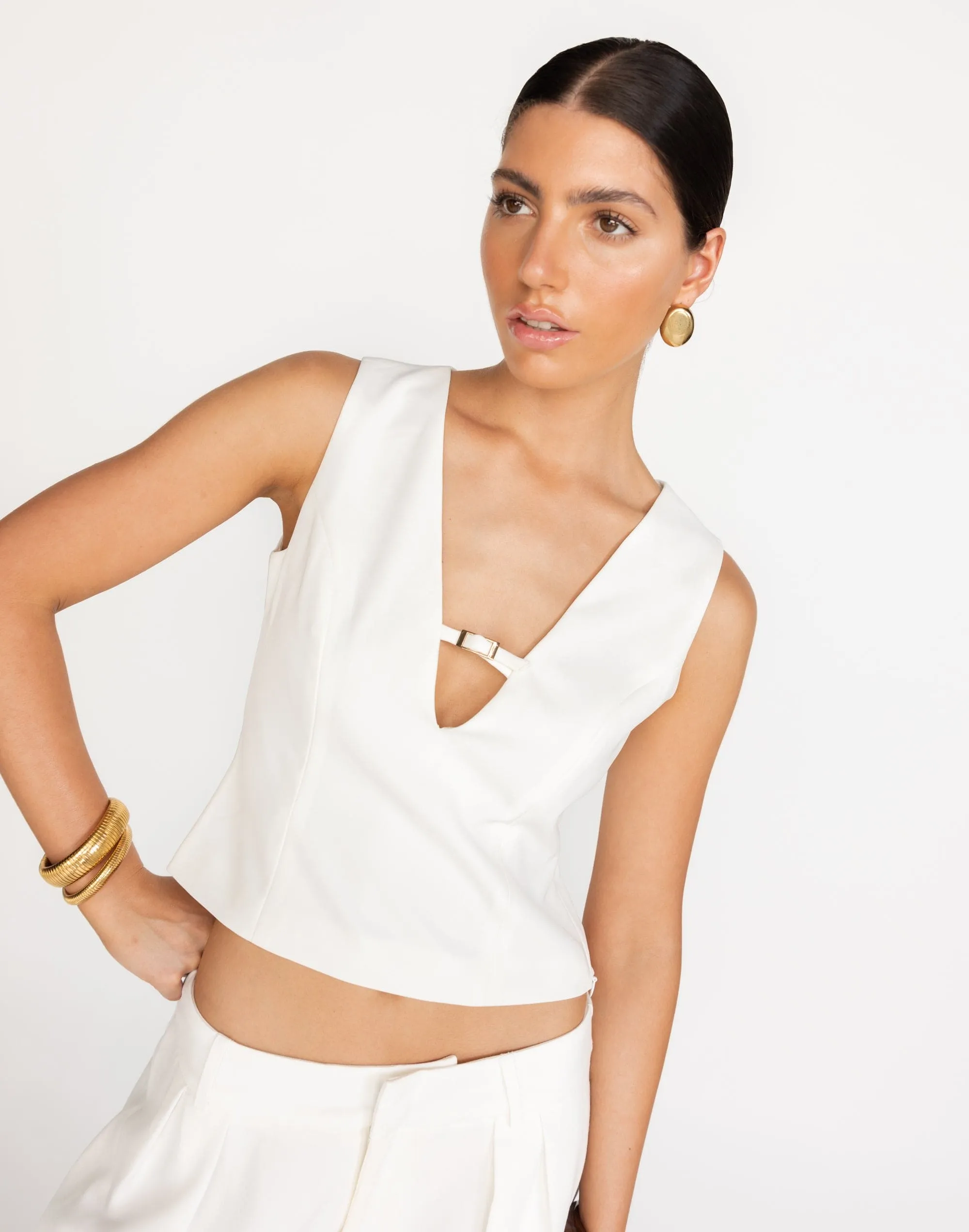 Cressida Top (White)