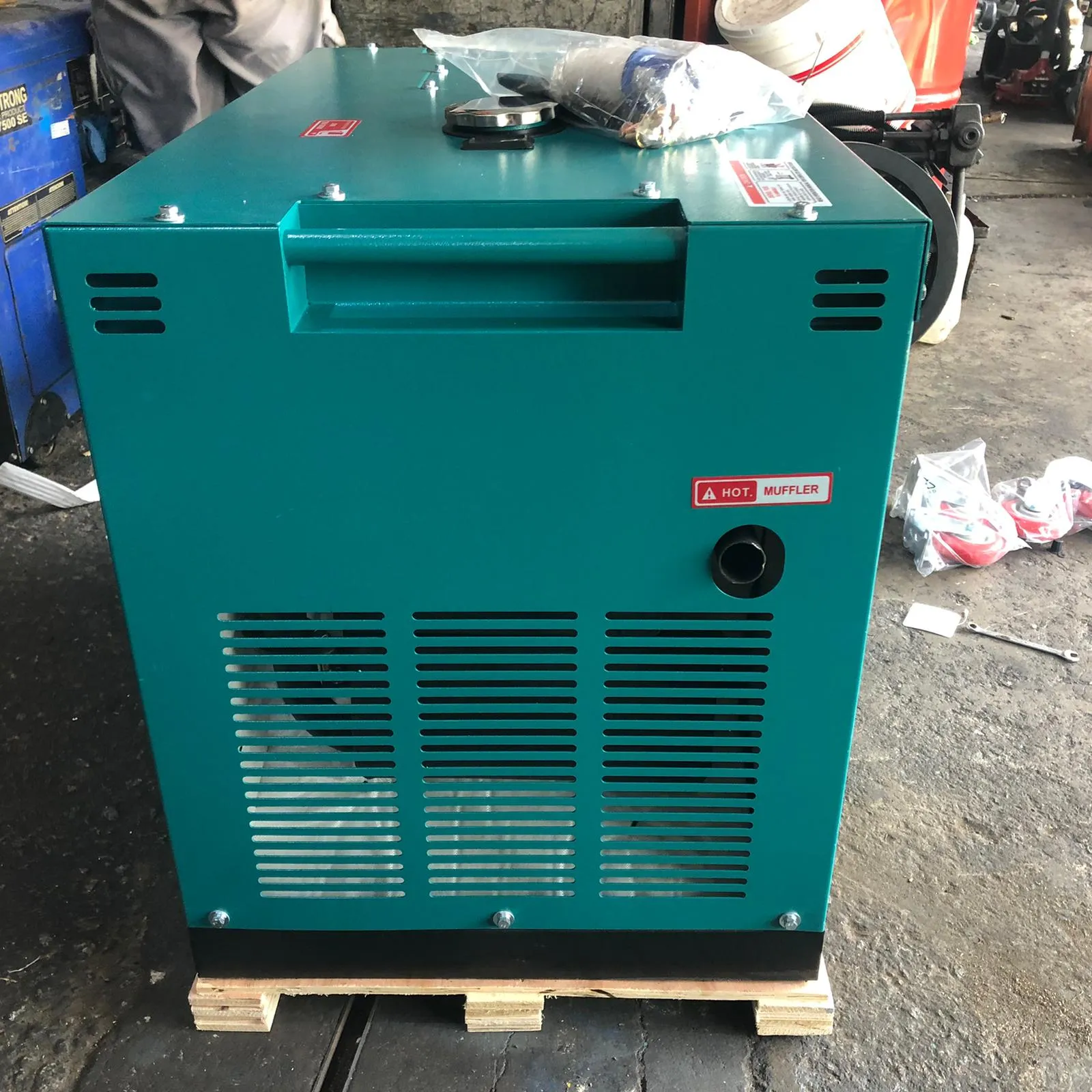 Denko 6Kva Diesel Generator with Electric Start (Comes With Battery) | Model : KDE9600TF