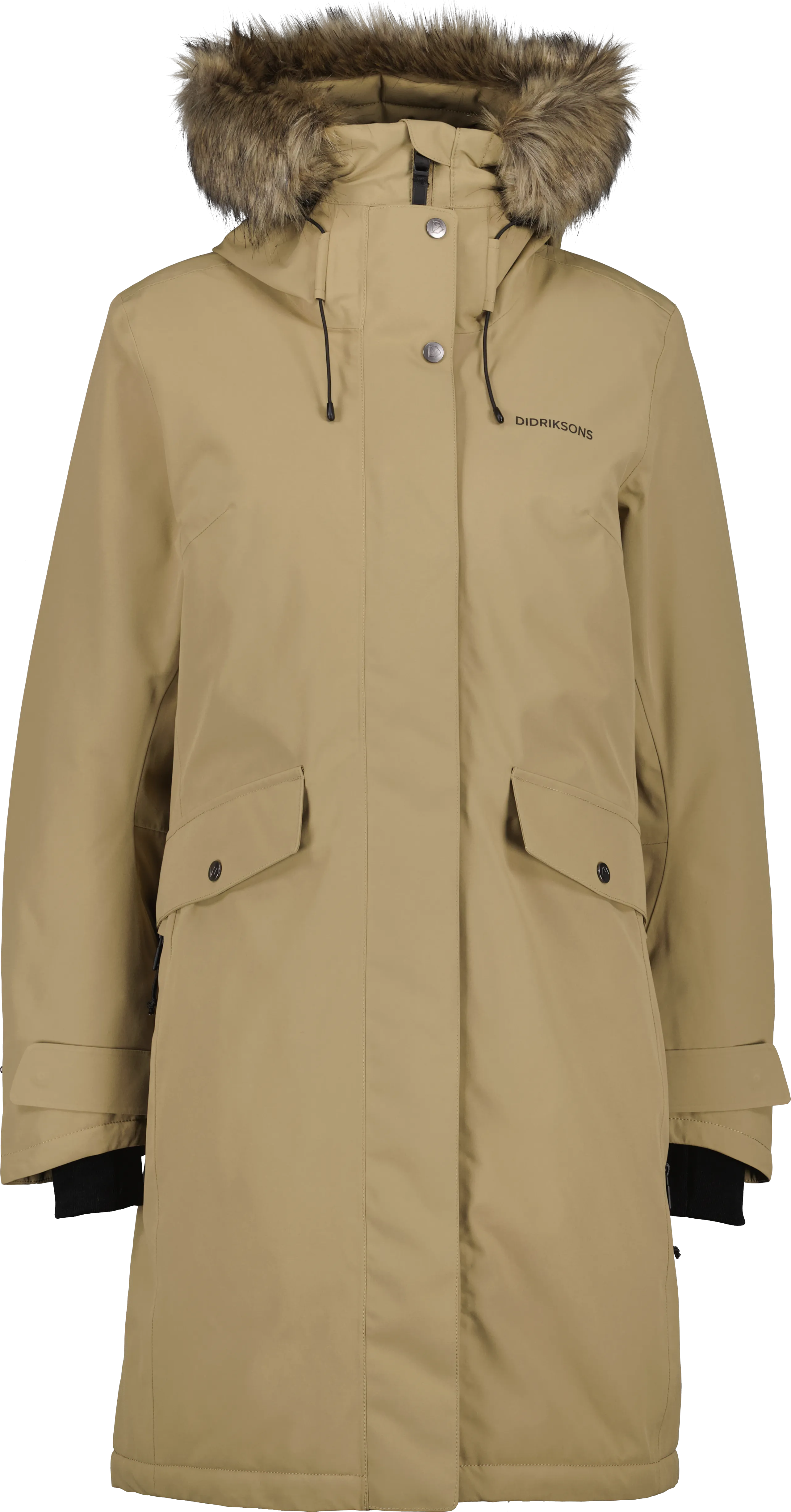 Didriksons Women&#x27;s Erika Parka 3 Wood | Buy Didriksons Women&#x27;s Erika Parka 3 Wood here | Outnorth