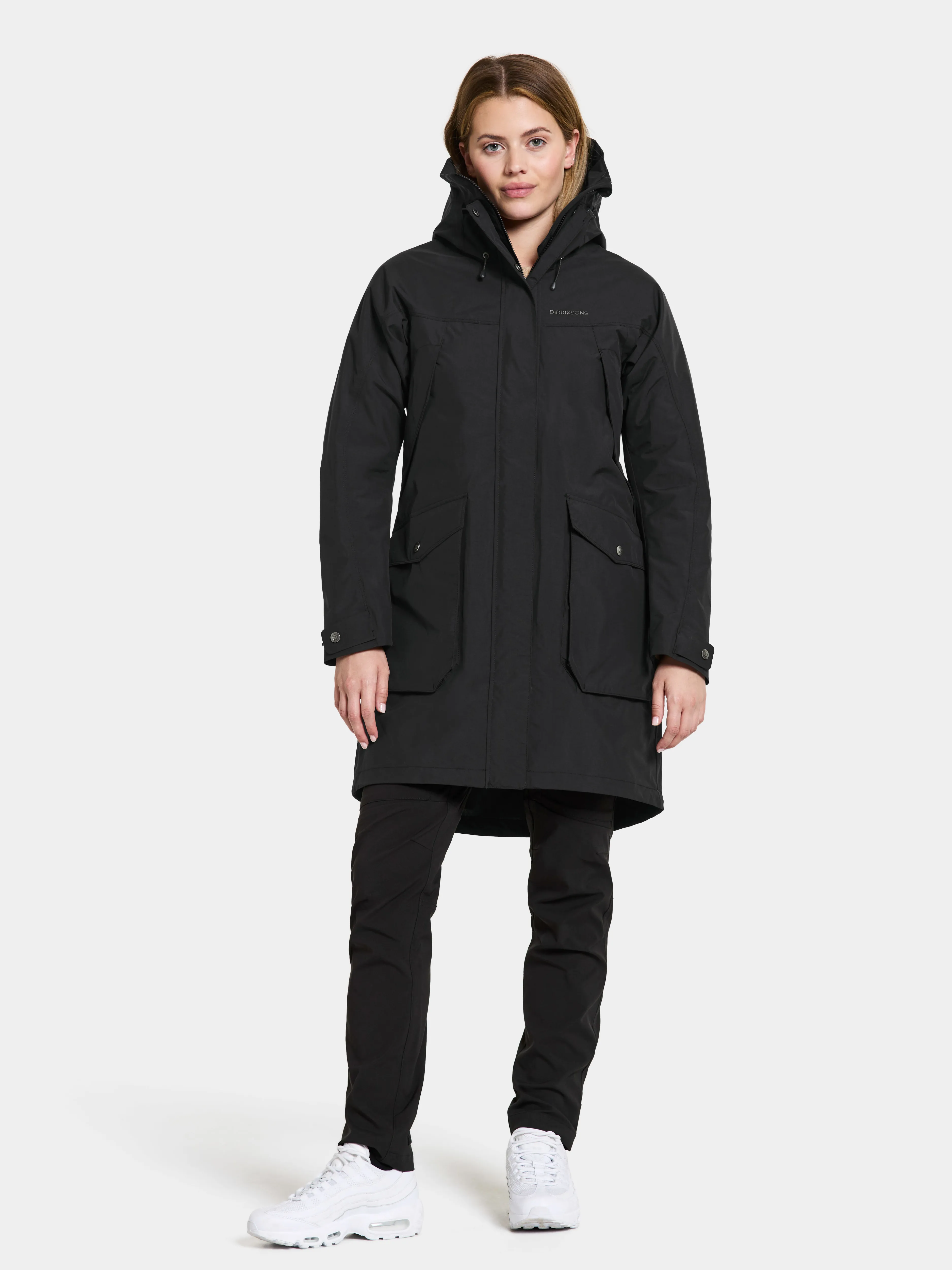 Didriksons Women&#x27;s Thelma Parka 10 Black | Buy Didriksons Women&#x27;s Thelma Parka 10 Black here | Outnorth
