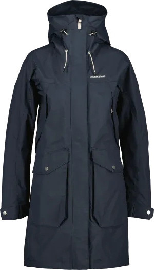 Didriksons Women&#x27;s Thelma Parka 10 Dark Night Blue | Buy Didriksons Women&#x27;s Thelma Parka 10 Dark Night Blue here | Outnorth