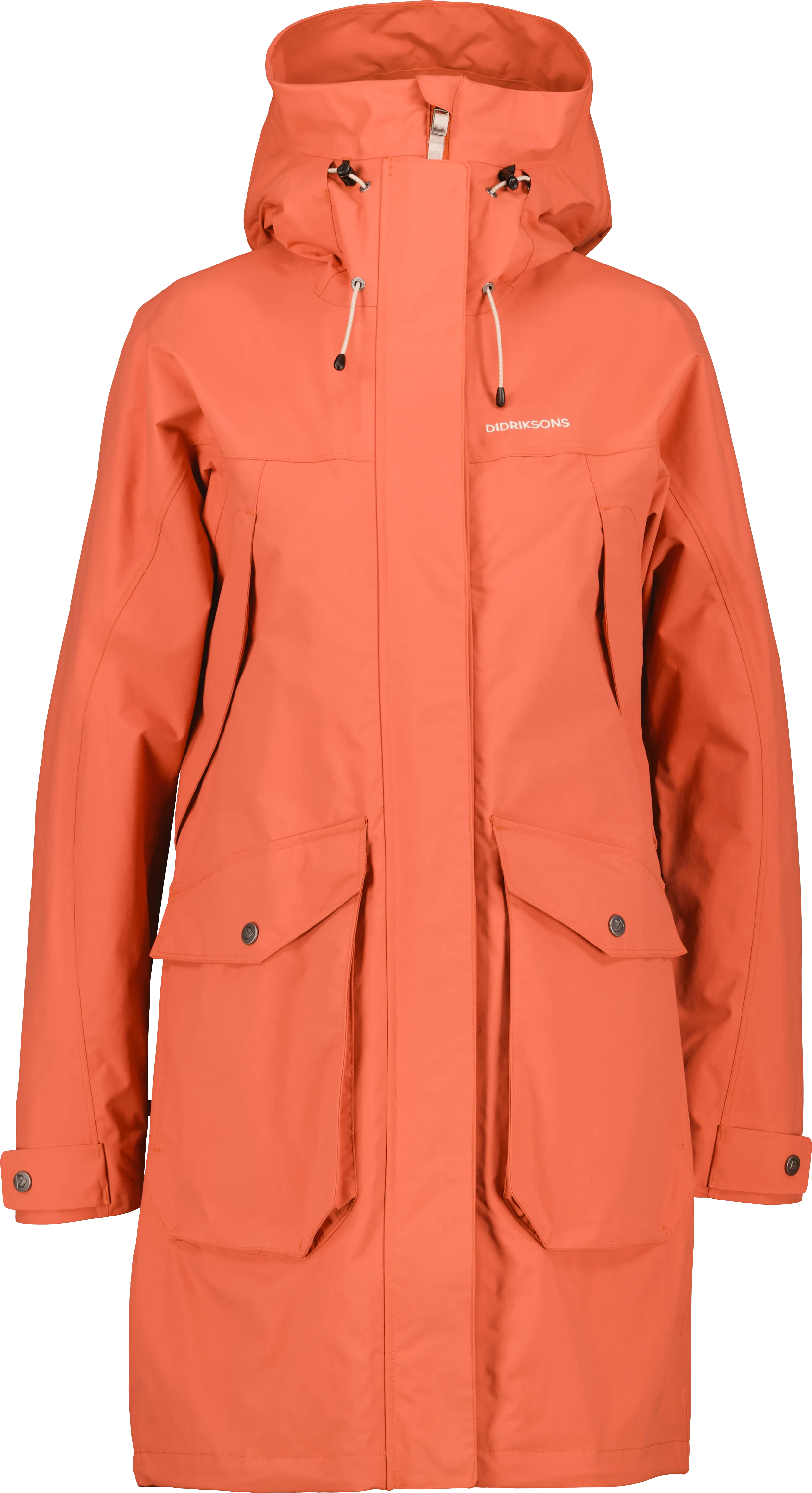 Didriksons Women&#x27;s Thelma Parka 9 Brique Red | Buy Didriksons Women&#x27;s Thelma Parka 9 Brique Red here | Outnorth