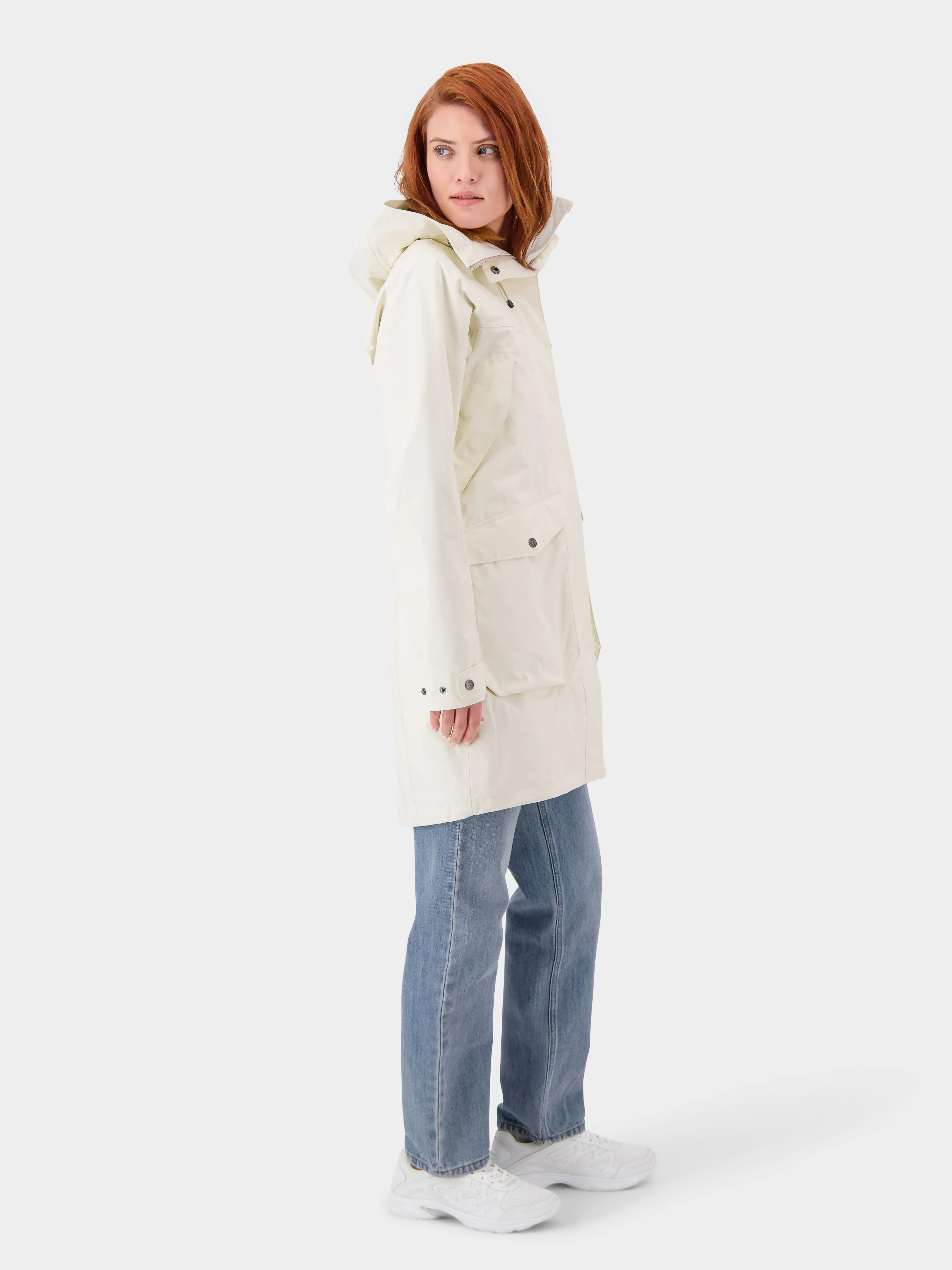 Didriksons Women&#x27;s Thelma Parka 9 Cream White | Buy Didriksons Women&#x27;s Thelma Parka 9 Cream White here | Outnorth