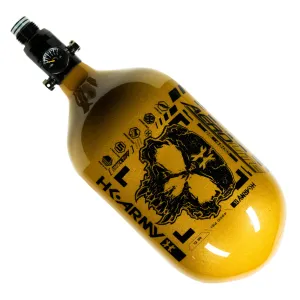 Doom - Extra Lite Carbon Fiber Tank - Standard Reg - 68ci / 4500psi  - Gold/Black