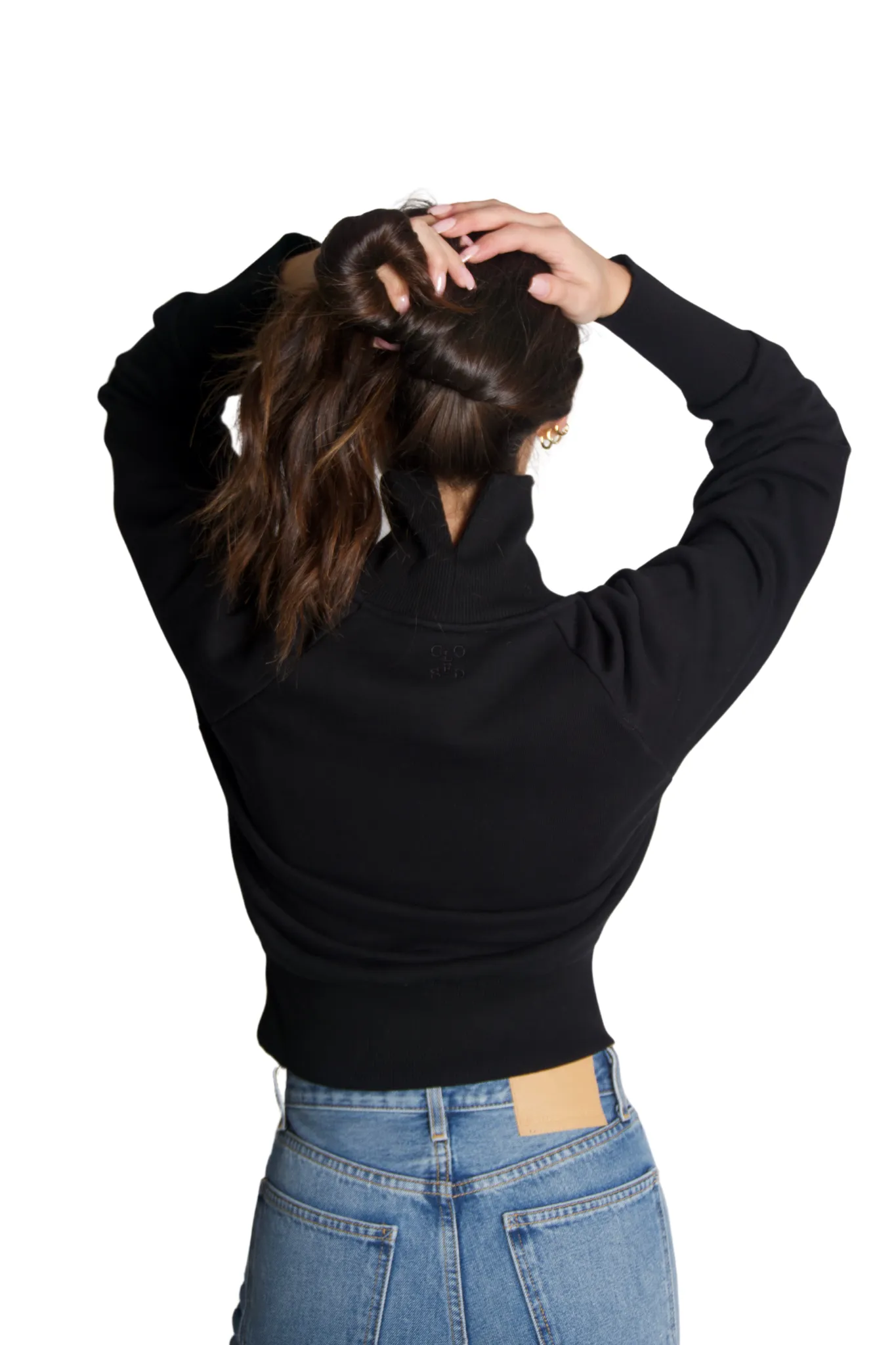 Draped Turtleneck
