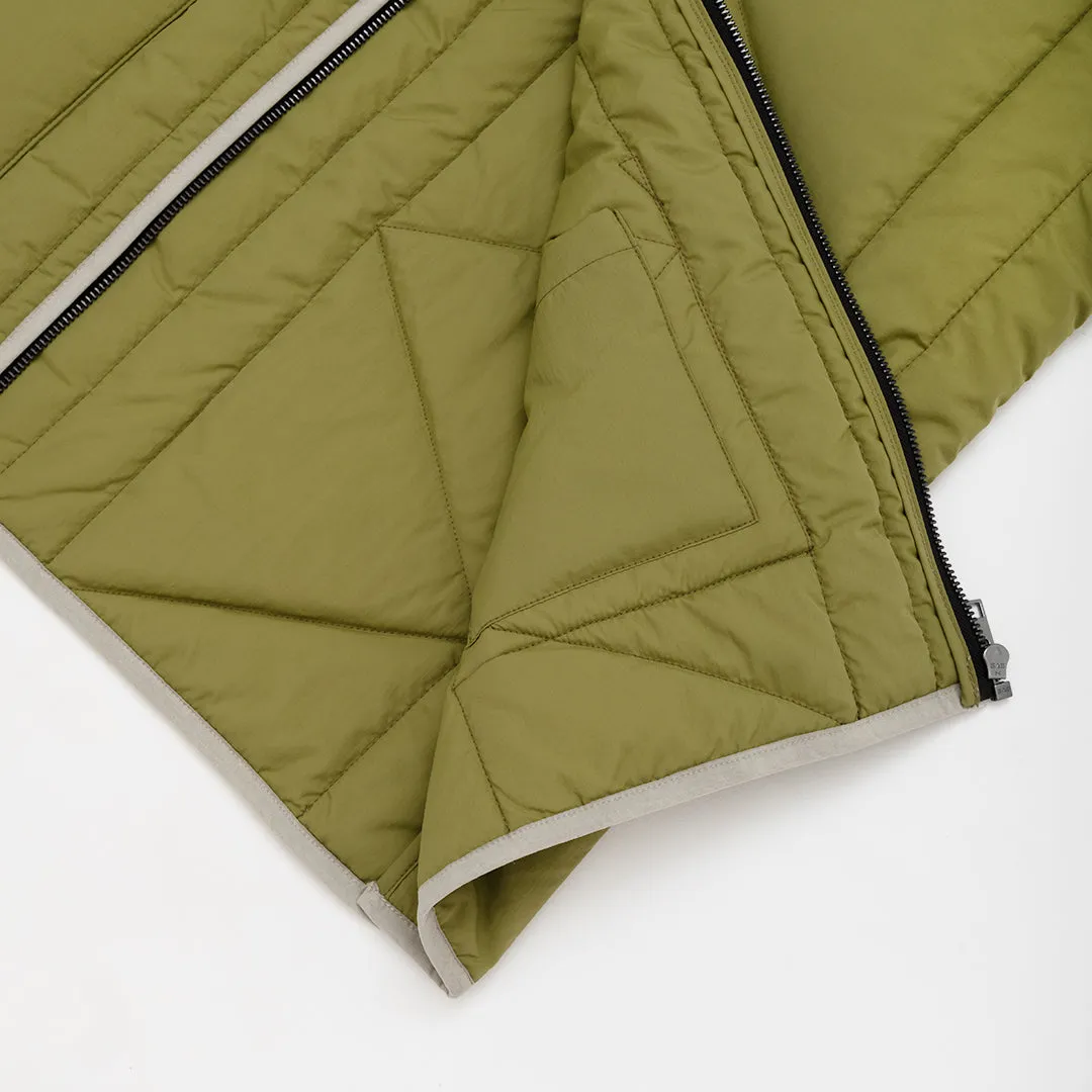Elkins Gilet Olive Green