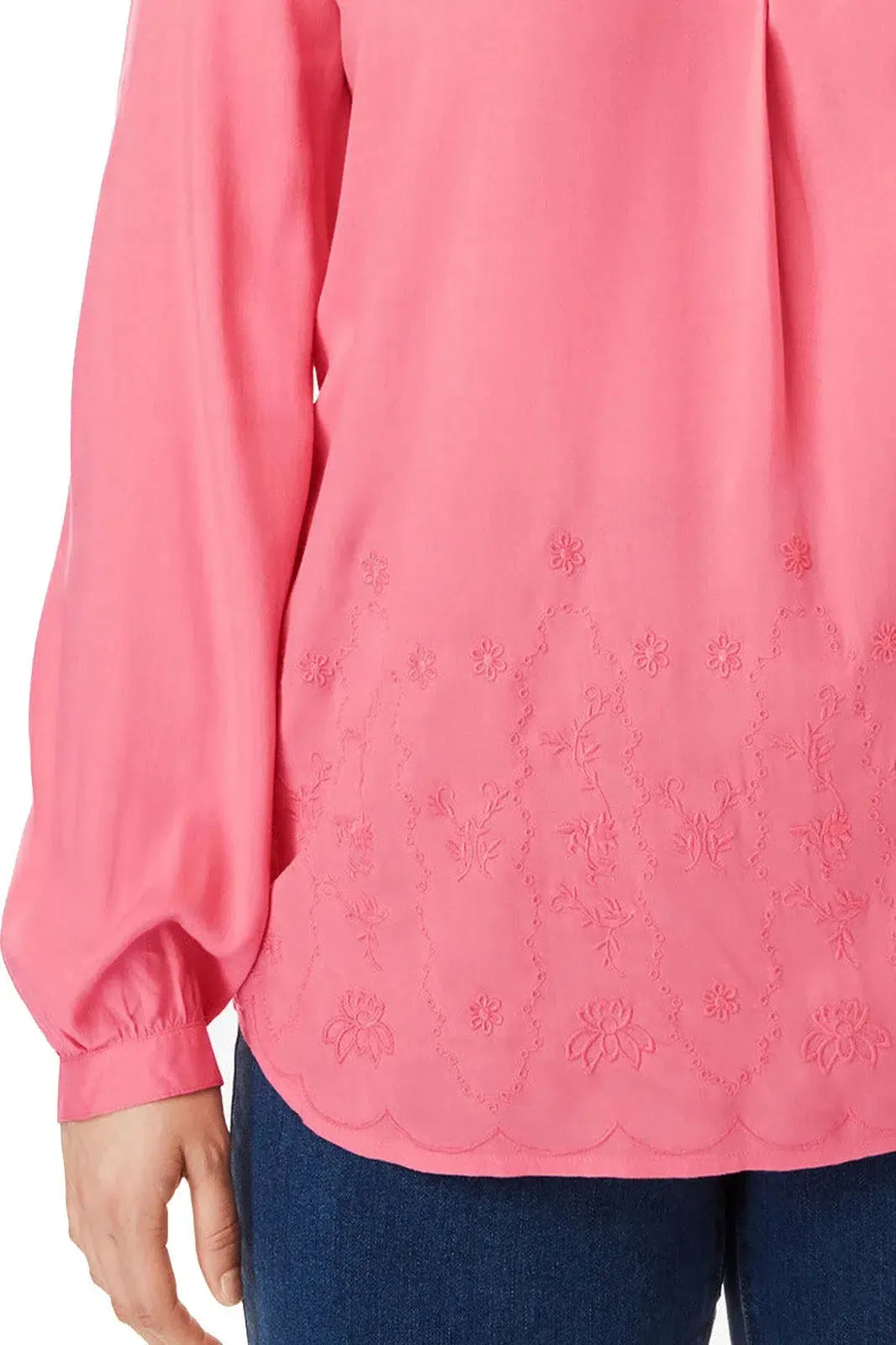 Embroidered Tunic Blouse