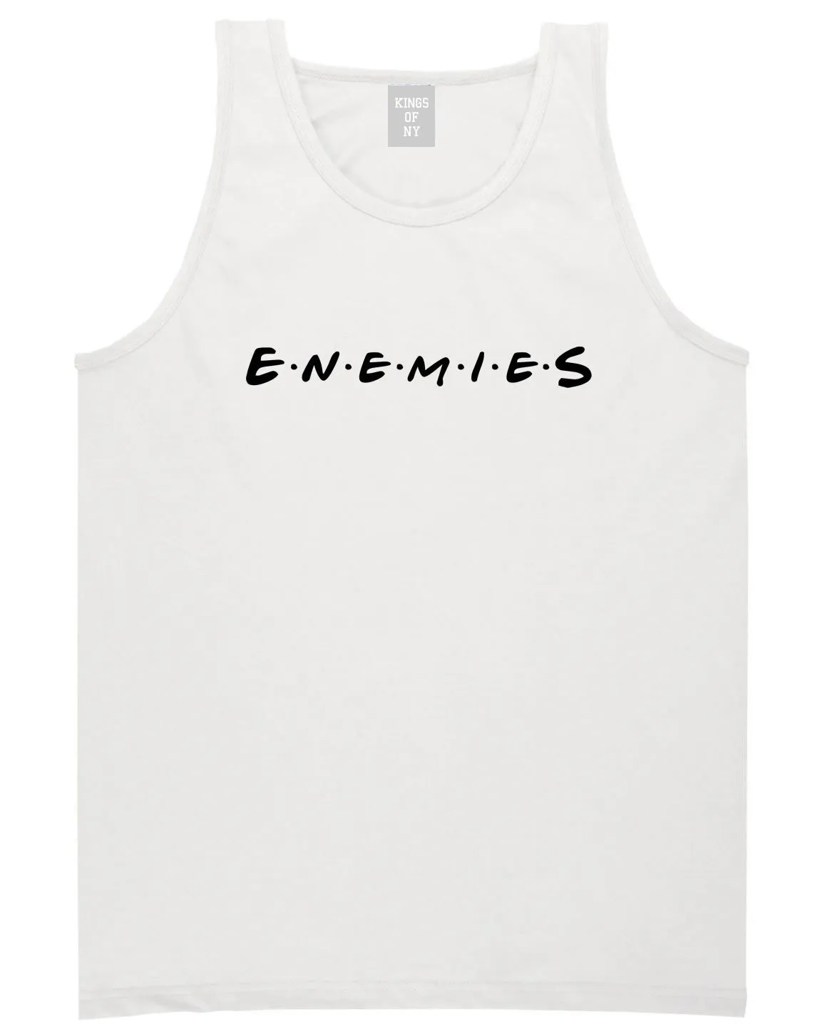 Enemies Friends Parody Tank Top