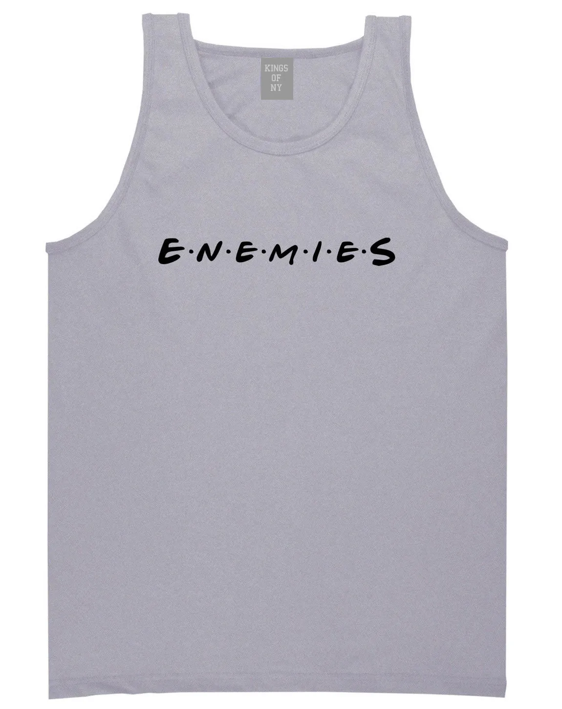 Enemies Friends Parody Tank Top