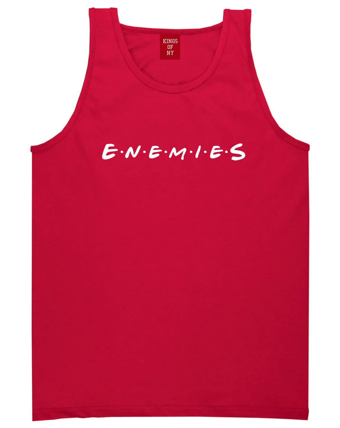 Enemies Friends Parody Tank Top