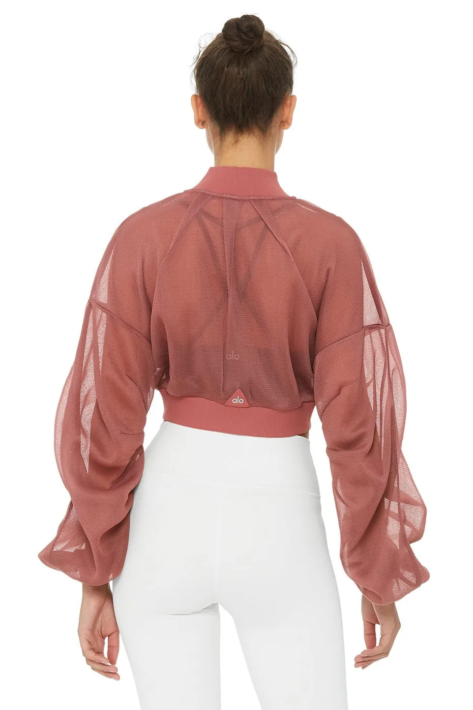 Field Crop Jacket - Rosewood