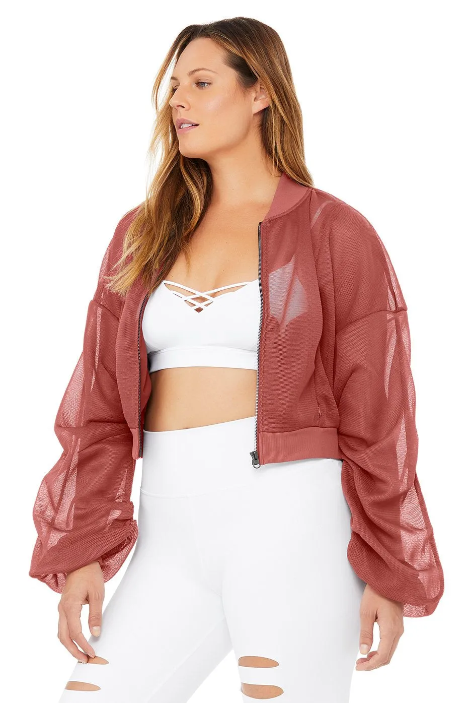 Field Crop Jacket - Rosewood