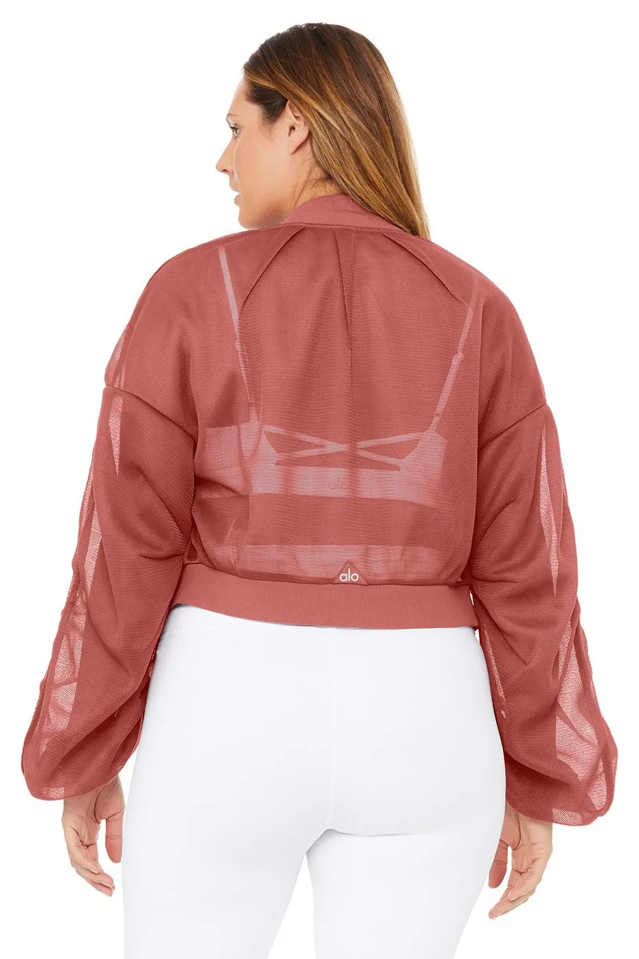 Field Crop Jacket - Rosewood