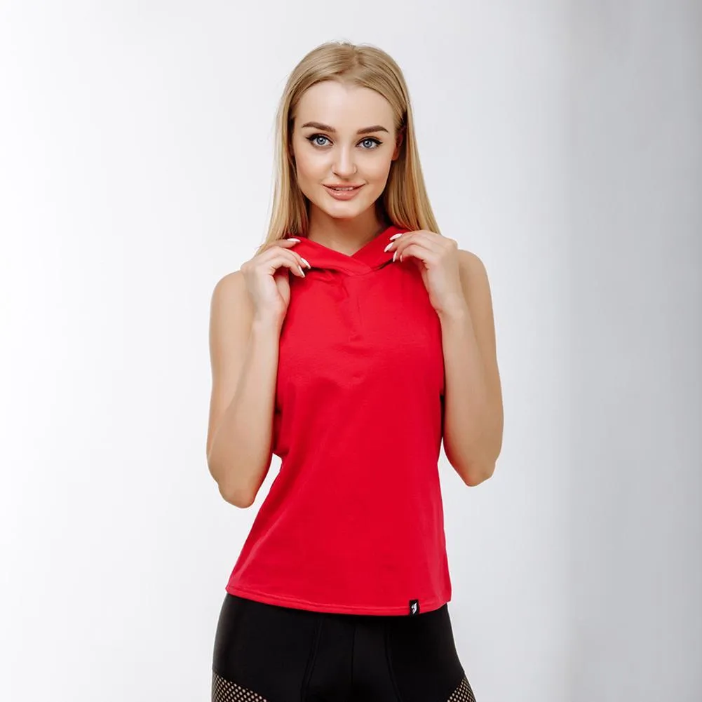 FitCapri Little Red Hoodie