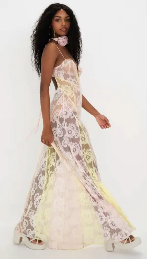For Love and Lemons Blossom Maxi Festival Dress