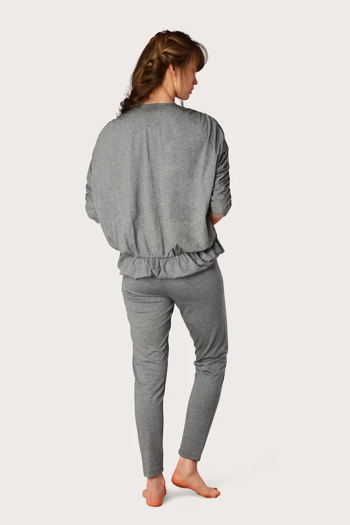 Gather Melange Modal Pajamas Set