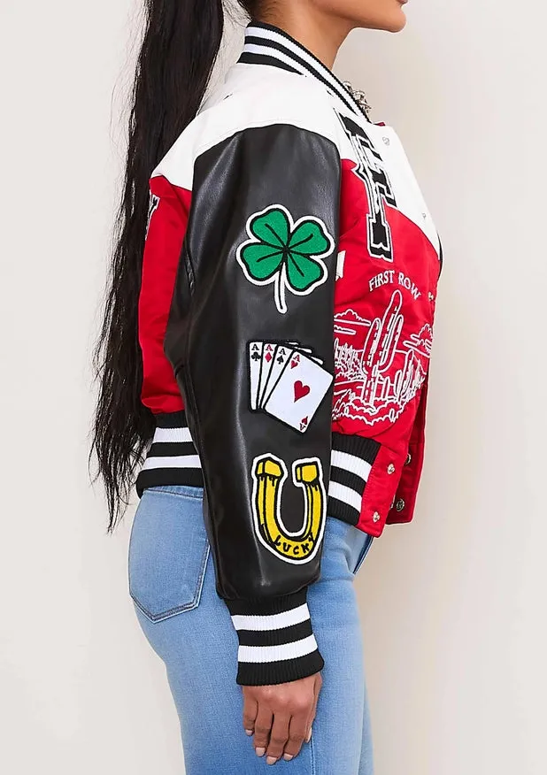 Get Lucky Varsity Jacket